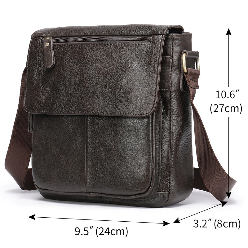 Shopfluxpro NZ Durable Leather Shoulder Bag for the Kiwi Bloke