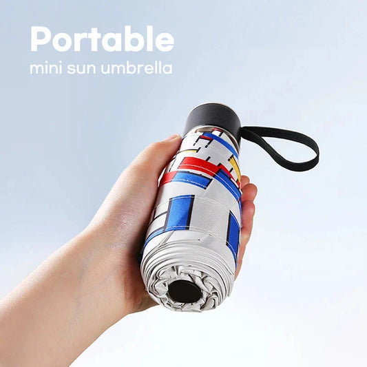 Creative Pocket Mini Umbrella - A compact, lightweight, and stylish accessory that protects Kiwis from sun and rain.