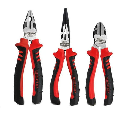 Versatile Kiwi Pliers made from durable chrome vanadium steel with ergonomic non-slip handles for comfortable and precise cutting, clamping, and screwing