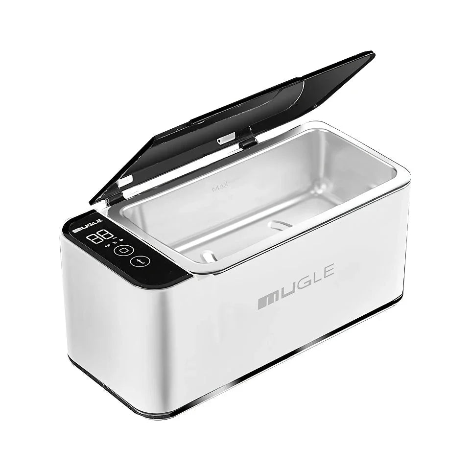 Expertly Designed 35W Ultrasonic Glasses and Jewellery Cleaner with 500ML Capacity