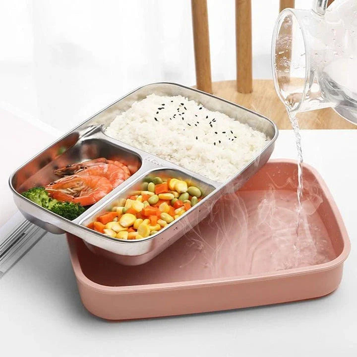 Thermal Lunch Box with Compartments - Insulated, Leak-Proof, and Eco-Friendly Lunch Solution