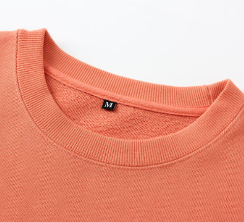 Heavyweight round neck sweater in a variety of classic Kiwi-friendly colours, made with premium cotton and thickened terry fabric for cosy warmth and style.