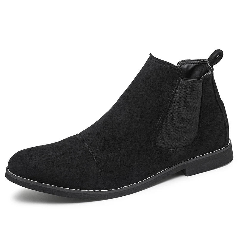 Trendha premium casual boots with suede uppers and rubber soles, designed for Kiwi blokes of all sizes