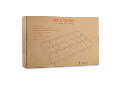 Sturdy stainless steel brownie pan with detachable design and temperature-resistant features for Kiwi bakers