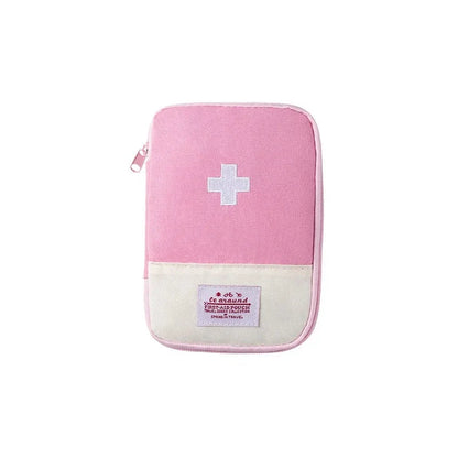 Portable Medicine Bag, a compact and versatile first aid kit with multiple compartments and pockets for organized storage of essential medical supplies