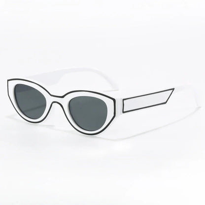 Timeless Gradient Candy Cat Eye Sunglasses with seamless gradient lenses, durable acetate frames, and UV400 protection