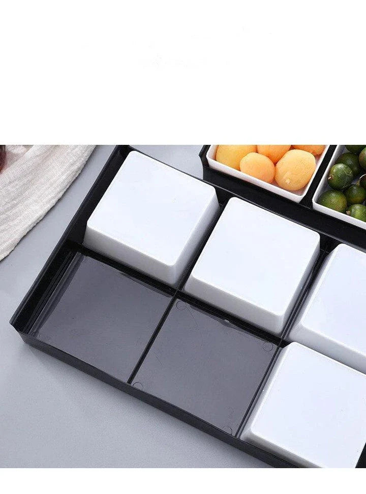 Stylish reusable plastic snack trays in various colours, perfect for Kiwi homes and outdoor gatherings