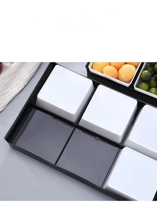 Stylish reusable plastic snack trays in various colours, perfect for Kiwi homes and outdoor gatherings