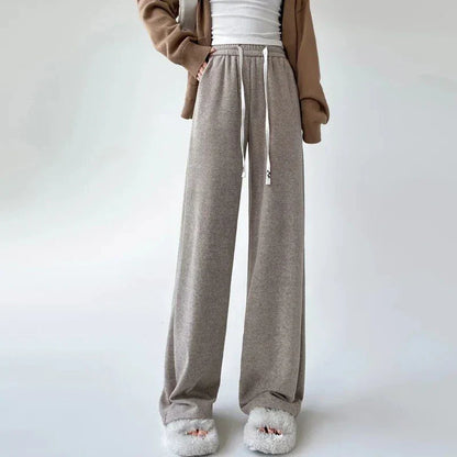 Stylish high-waist drawstring wide leg pants in a variety of colours, perfect for Kiwi women's fashion