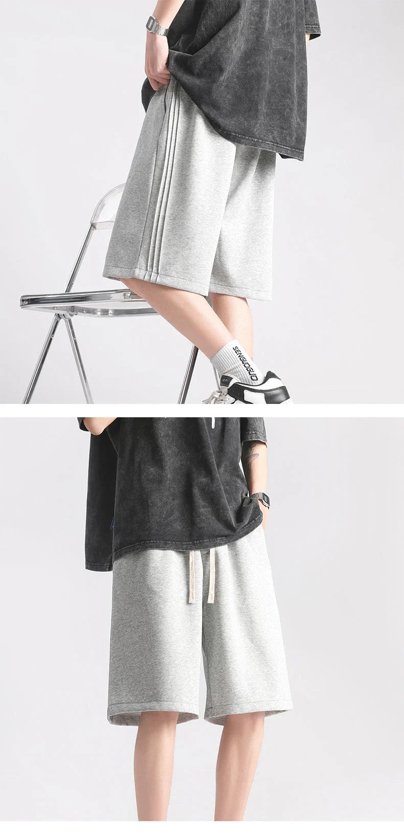 Versatile loose track pants in a variety of muted, earthy colours with a relaxed, comfortable fit