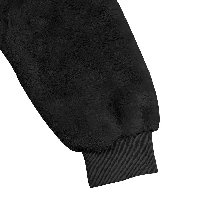 Men's Double-sided Velvet Sweater in various Kiwi-inspired colours, showcasing premium chemical fibre blending and a relaxed, casual design.