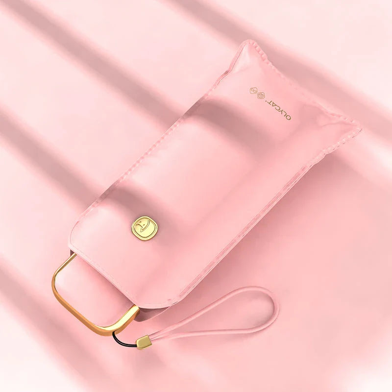 Stylish Mini Portable Sun and Rain Umbrella in range of colors, featuring compact, lightweight, and durable design for Kiwi weather protection