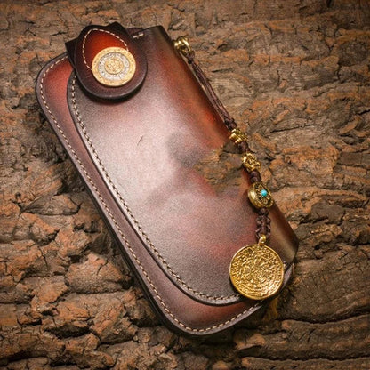 Men's premium leather jacket with unique embossed detailing and feather-like accents, perfect for the Kiwi lifestyle.