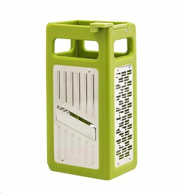 Shopfluxpro NZ Versatile 4-in-1 Stainless Steel Kitchen Grater for Kiwi Cooks