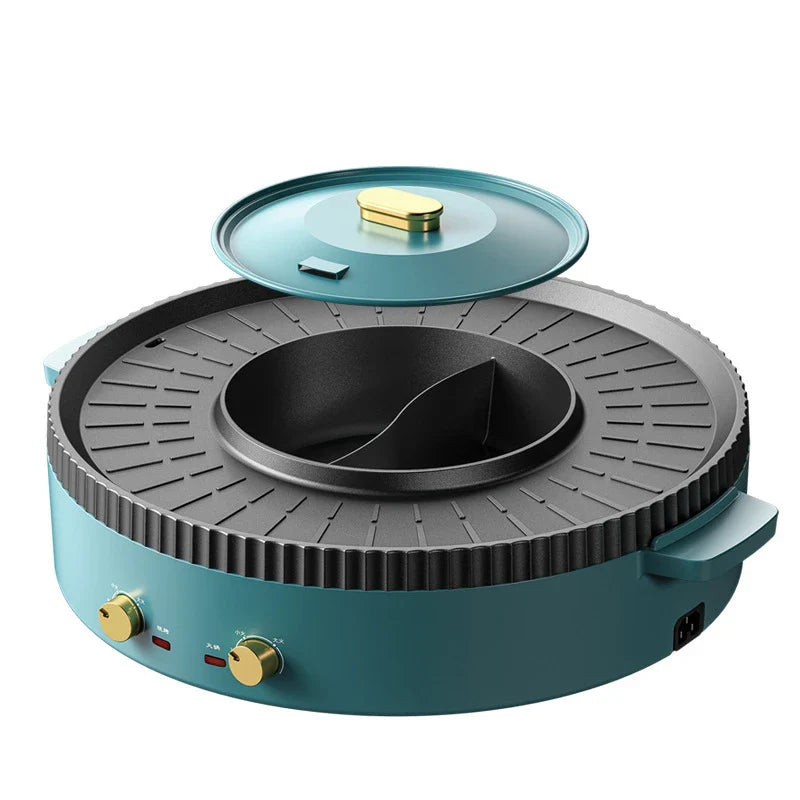 Versatile Kiwi Hot Pot with searing, baking, roasting, and frying capabilities