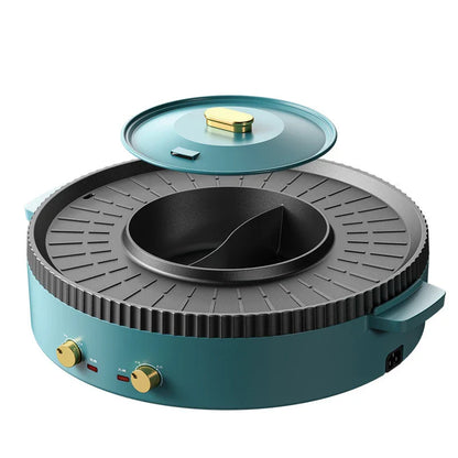 Versatile Kiwi Hot Pot with searing, baking, roasting, and frying capabilities