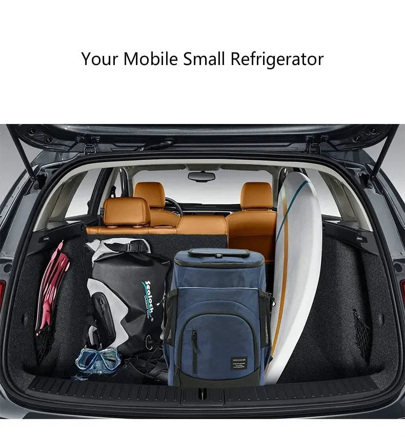 Ultimate 33L Chilly Bin Backpack - Durable, leak-proof thermal backpack for Kiwi adventurers to keep drinks cold and kai fresh on the go.