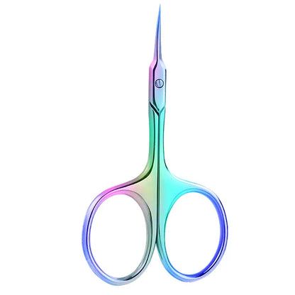 Premium Kiwi-crafted cuticle scissors with stainless steel curved blades and ergonomic design for precise, comfortable nail grooming