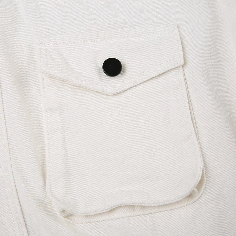 Durable multi-pocket straight leg jeans in white color, designed for the active Kiwi lifestyle