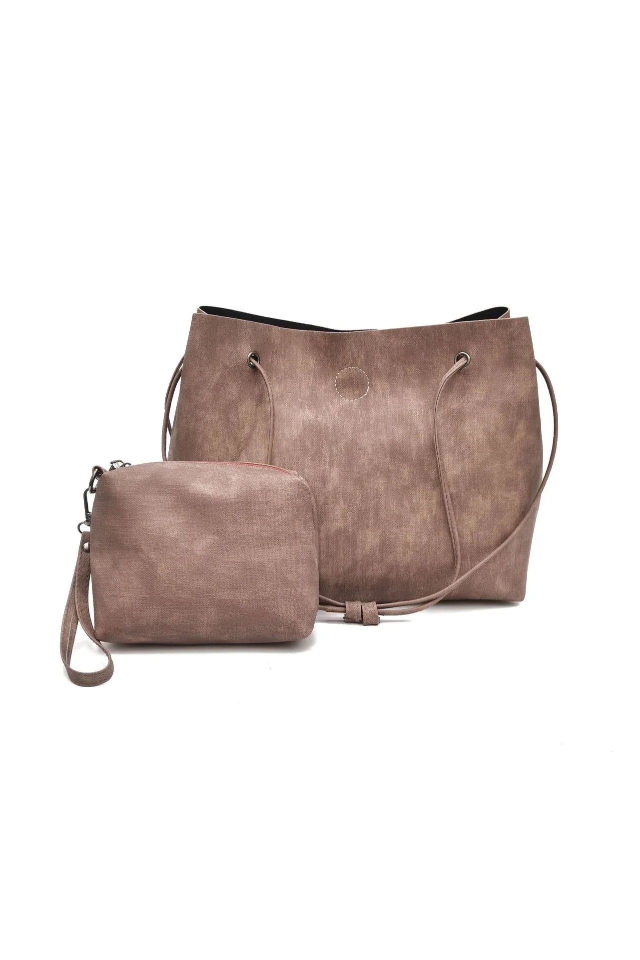 Stylish and versatile shoulder bag with mother and child design, perfect for busy Kiwi mums