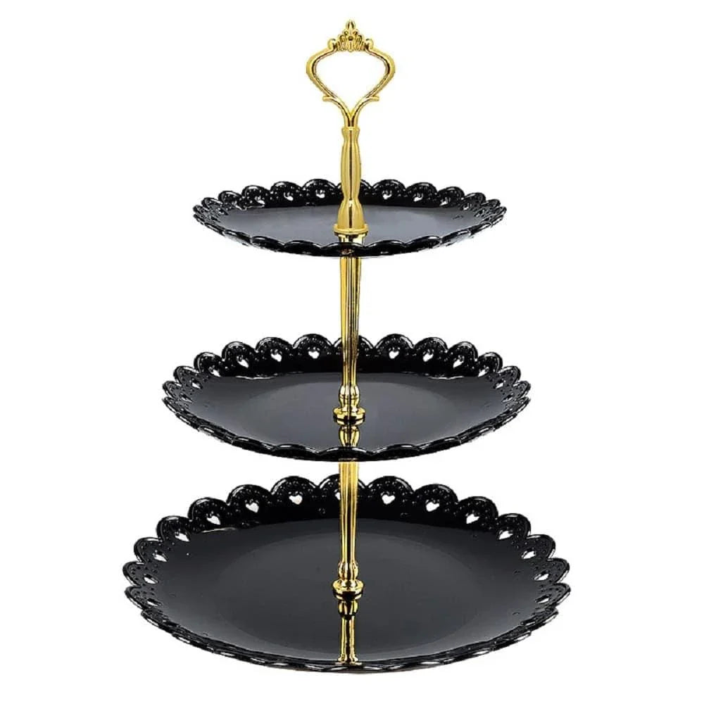 Trendha Cake Stand in Multicolored - A modern, sleek platform to showcase your delectable baking creations