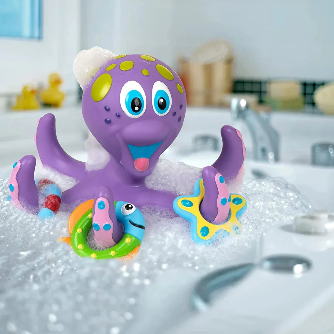 Octopus Bath Time Toss & Splash Toy - Engaging Water Play Toy for Kiwi Kids