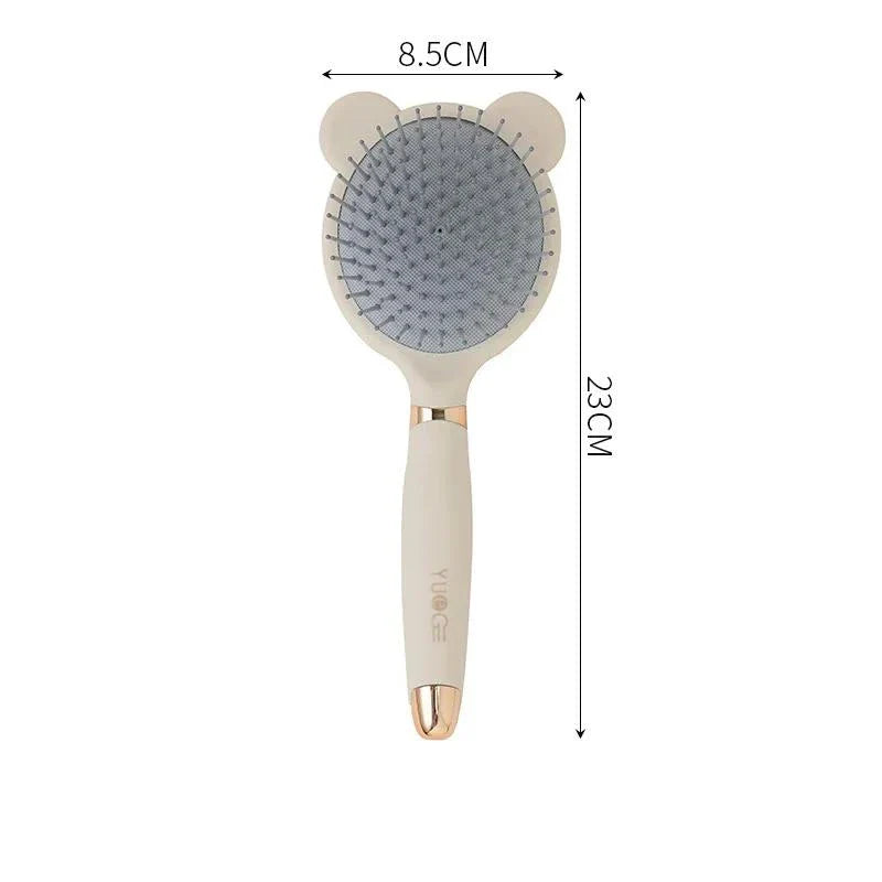 Sleek Anti-Static Hair Comb with Air Cushion Technology for Smooth, Frizz-Free Hair