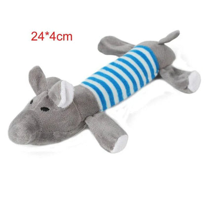 Cute Bone Plush Toy - Sustainable and Durable Chew Toy for New Zealand Dogs