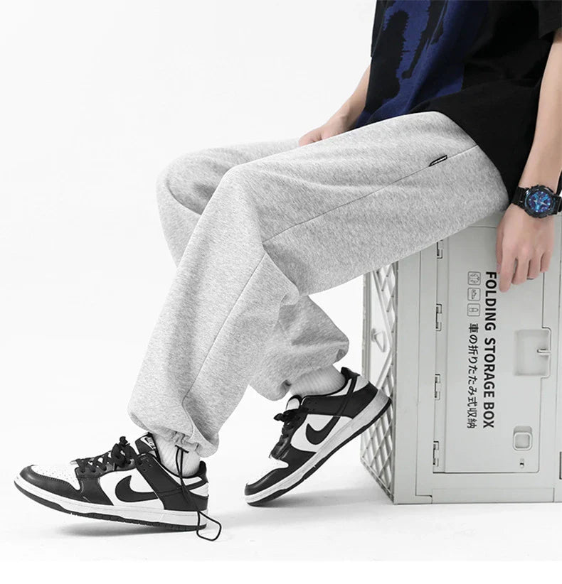 Comfy drawstring ankle-tied sweatpants in various colours, perfect for relaxing Kiwi-inspired style