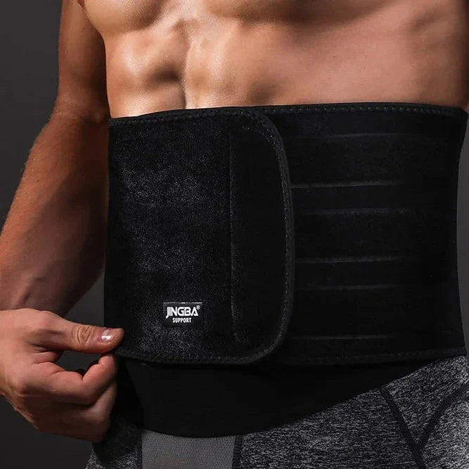 Adjustable Neoprene Lumbar Support & Waist Trainer for enhanced workouts, posture, and confidence