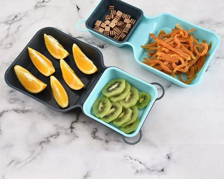 Shopfluxpro NZ Versatile 10-Piece Mixing Bowl and Plate Set