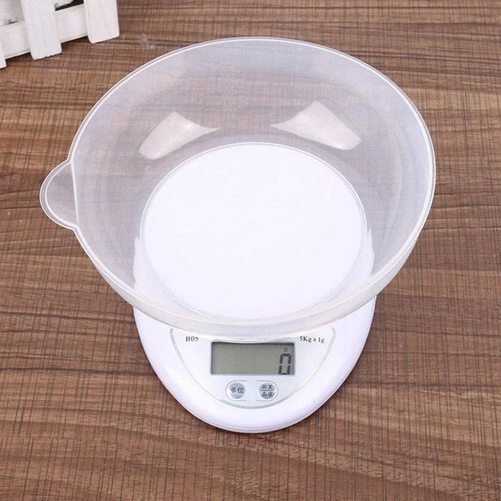 Shopfluxpro NZ Compact Digital Kitchen Scales for Easy Meal Prep