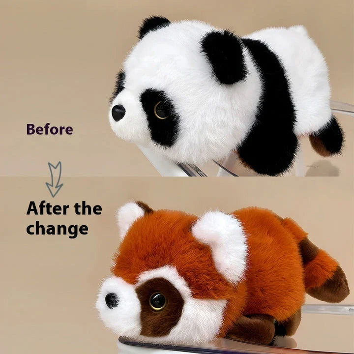 Soft and cuddly red panda plush toy with authentic markings, a charming Kiwi-themed birthday gift for children