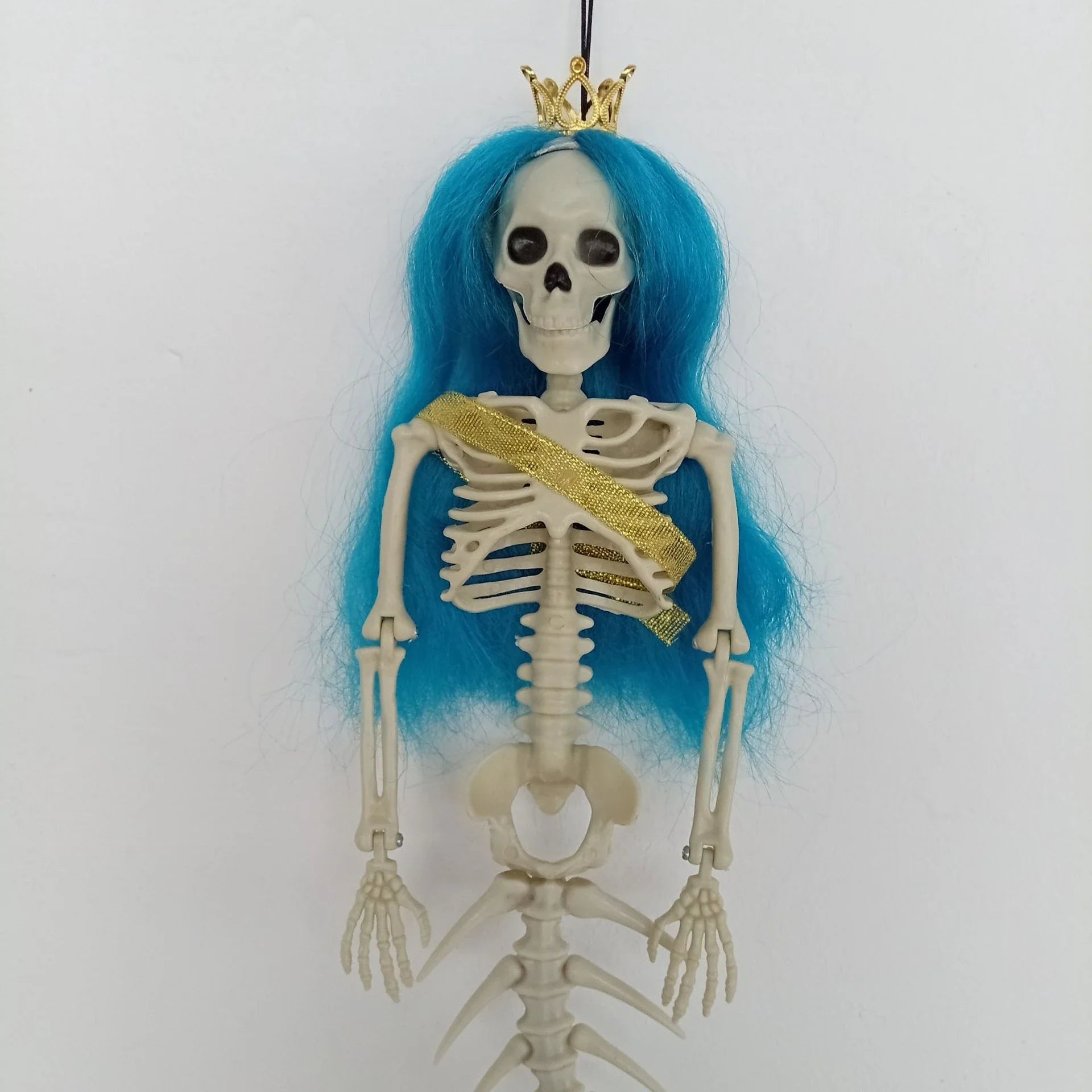 Hanging mermaid bone pendant decoration for outdoor Kiwi courtyards and gardens in various colours