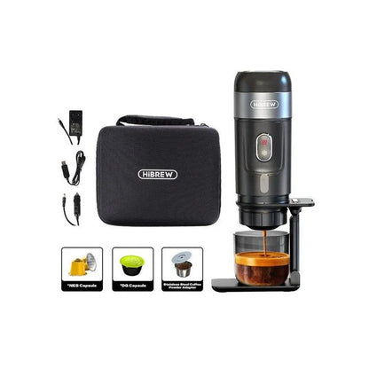 HiBREW Portable Espresso Maker - Enjoy Café-Quality Espresso Anywhere, Anytime