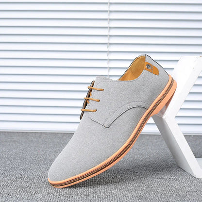 Stylish casual shoes made of premium nubuck leather, perfect for the modern Kiwi man's everyday adventures