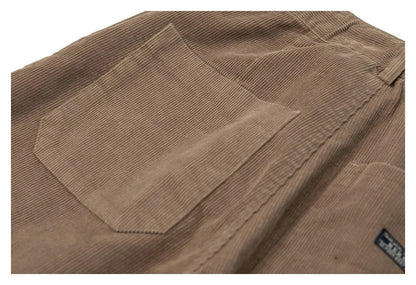 Stylish retro-inspired corduroy casual pants in a straight-leg fit, perfect for the laid-back Kiwi lifestyle.