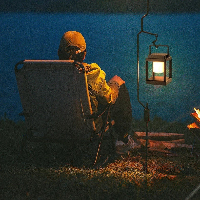 A versatile USB-powered camping lantern with ambient lighting and charging capabilities, perfect for outdoor adventures in New Zealand