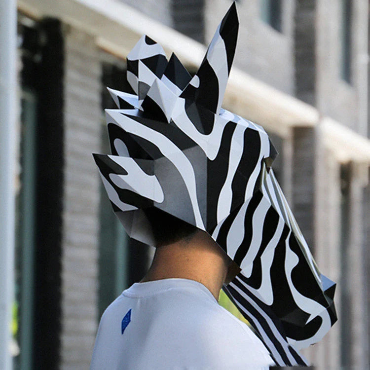 Shopfluxpro NZ Stylish Origami Horse Headgear for Halloween and Christmas