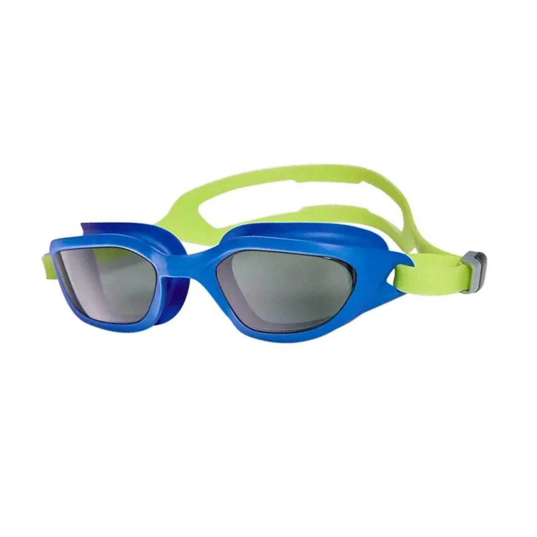 Premium anti-fog swimming goggles with wide-angle lens for clear underwater vision