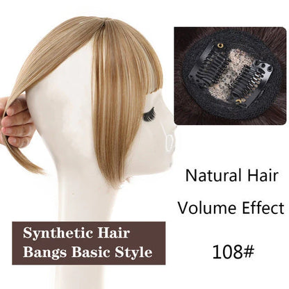 Premium 3D Bangs Wig Set in various shades for concealing uneven hairlines and adding volume to hairstyles