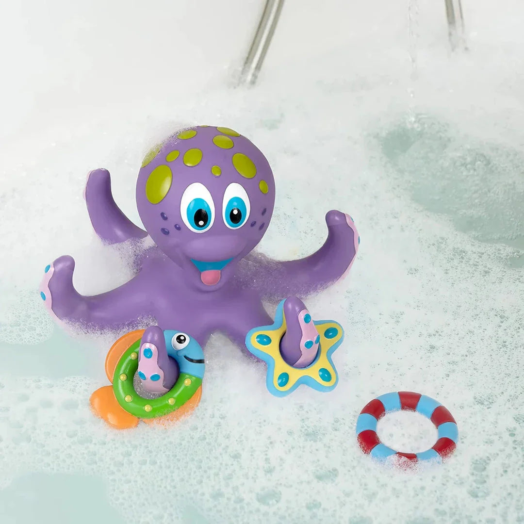 Octopus Bath Time Toss & Splash Toy - Engaging Water Play Toy for Kiwi Kids