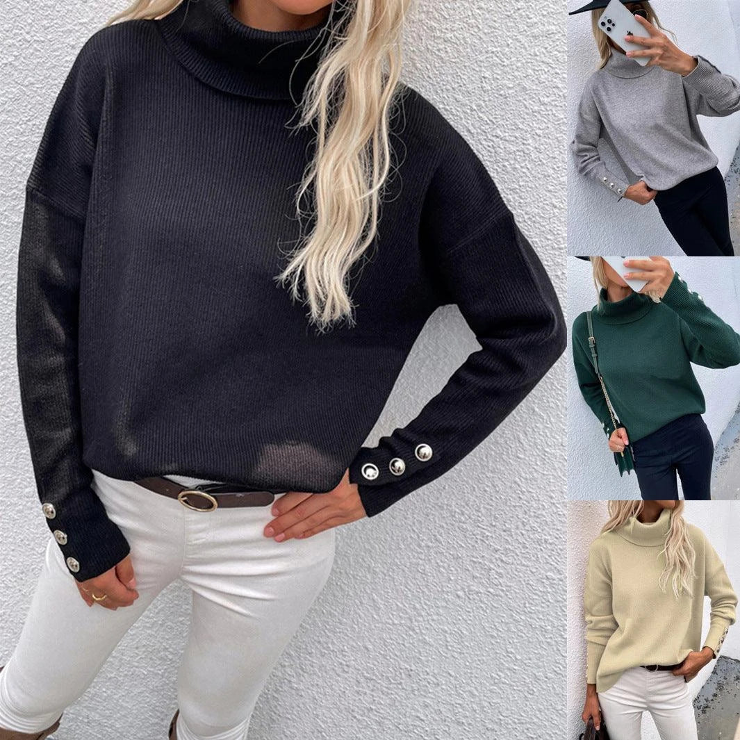 A cosy high-neck pullover sweater in a variety of colours, perfect for the active Kiwi lifestyle