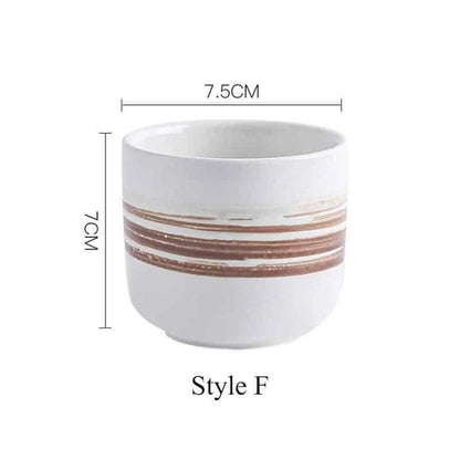 Eco-friendly and durable ceramic tea mug with minimalist design, featuring a 200ml capacity and comfortable grip