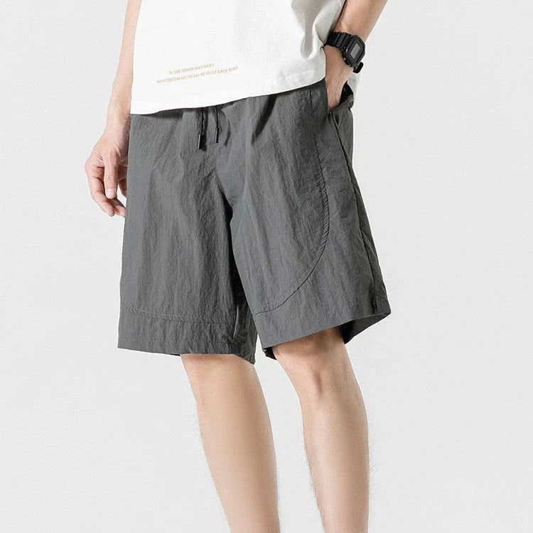 Premium nylon retro-inspired casual shorts in various colours, perfect for active Kiwi lifestyles