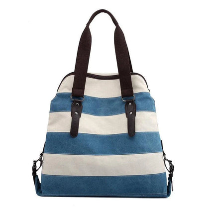 Stylish and practical Kiwi-crafted canvas tote bag with roomy interior, durable polyester lining, and adjustable shoulder straps