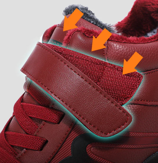 Men's stylish velvet leather shoes in black and gray colors, designed for comfort and protection in New Zealand's weather