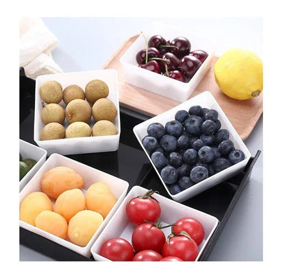 Stylish reusable plastic snack trays in various colours, perfect for Kiwi homes and outdoor gatherings