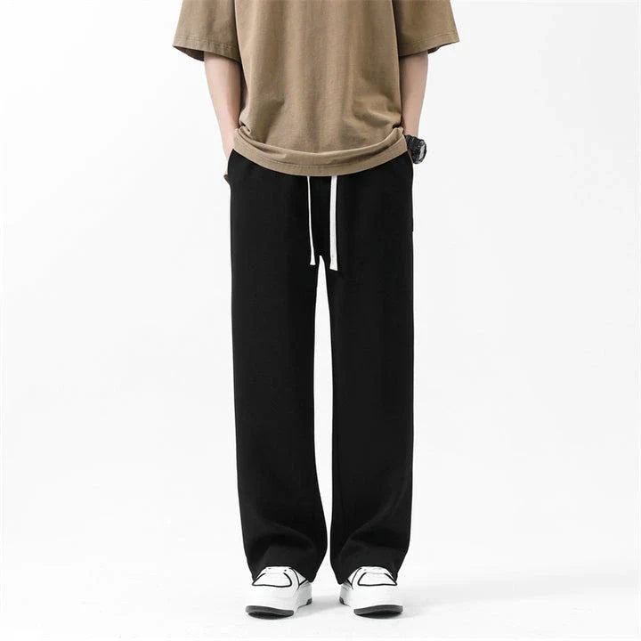 Comfy drawstring ankle-tied sweatpants in various colours, perfect for relaxing Kiwi-inspired style