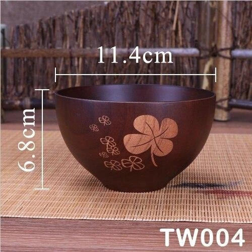 A large, round wooden soup bowl with a warm, natural brown color, perfect for serving hearty meals in Kiwi kitchens.